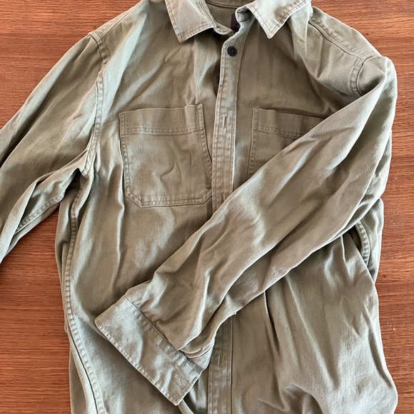 XL army green over shirt H&M - Picture 3 of 3